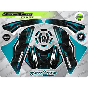 PULSAR N125 KIT - PROTECTOR DE TANQUE