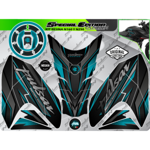 PULSAR N 250 KIT PROTECTOR DE TANQUE