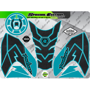 PULSAR N 250 KIT PROTECTOR DE TANQUE