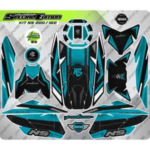 PULSAR NS 160 - 200 KIT PROTECTOR DE TANQUE